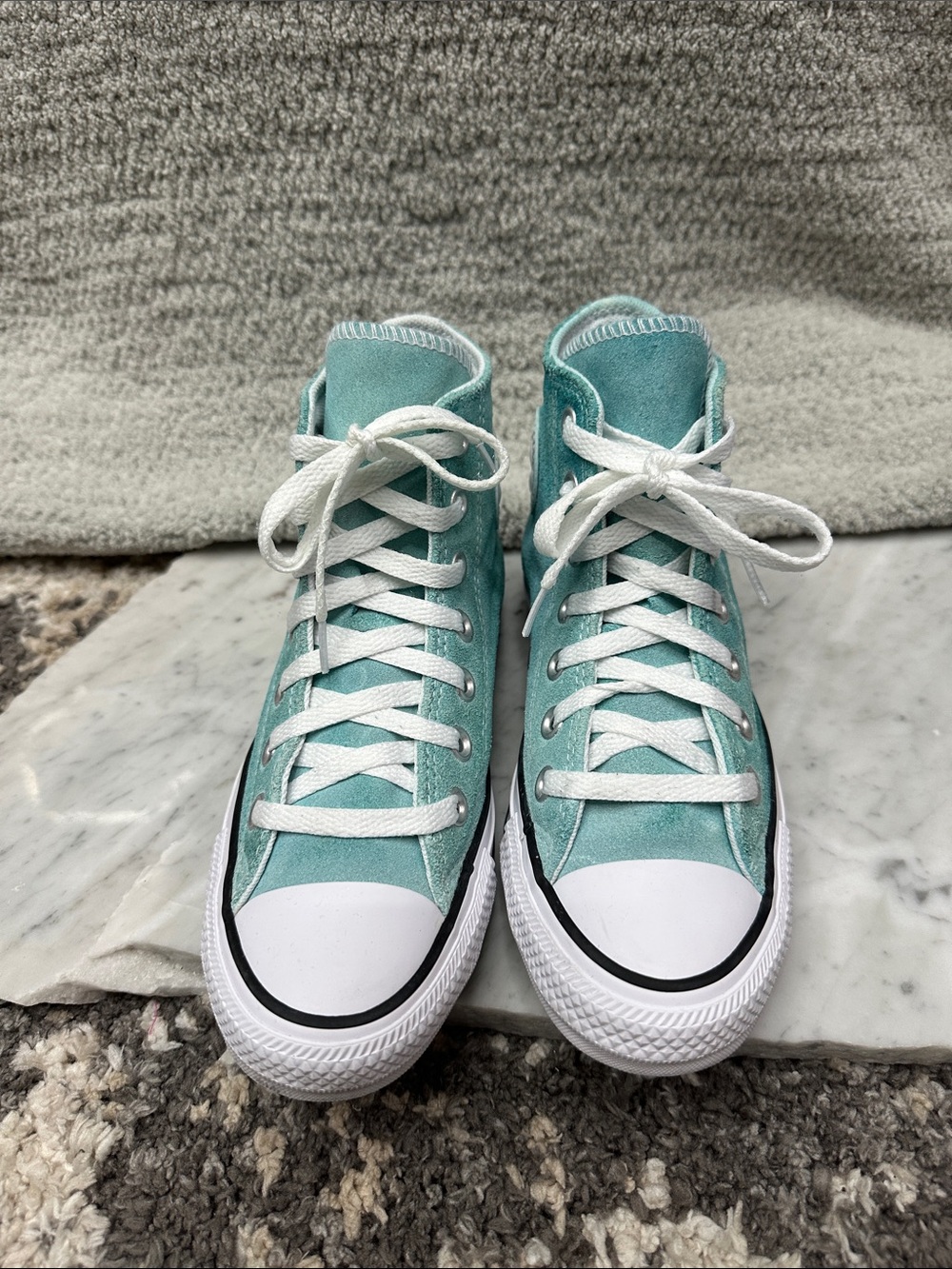 Converse Chuck Taylor Aqua High-Top Sneakers US Men’s sz 3.5 (Big Kids 3.5)